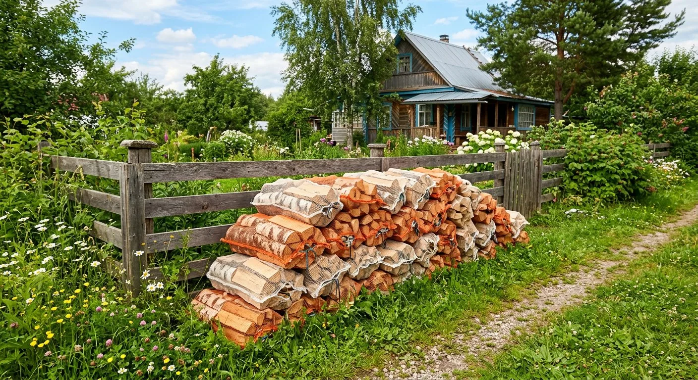 Дрова для дачи в Апрелевке